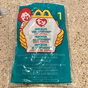 NIB Ty Teenie Beanie Baby Leopard